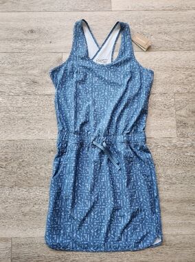 Patagonia Fleetwith Pigeon Blue Dress Womens Xs Sleeveless Tank Nwt